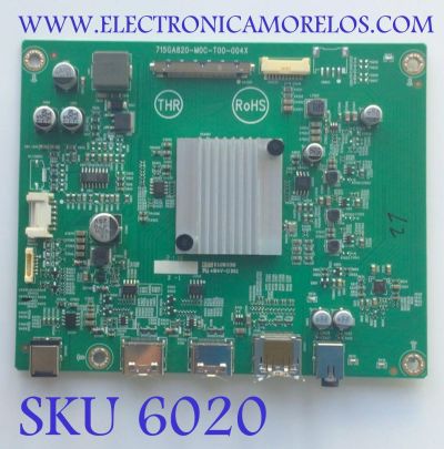 MAIN PARA MONITOR ASUS / NUMERO DE PARTE GQKCB0U102 / 715GA820-M0C-T00-004X / 5537959M0044 / MODELO VG24V / VG24VQE